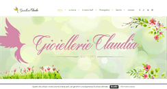 Desktop Screenshot of gioiellerieclaudia.com